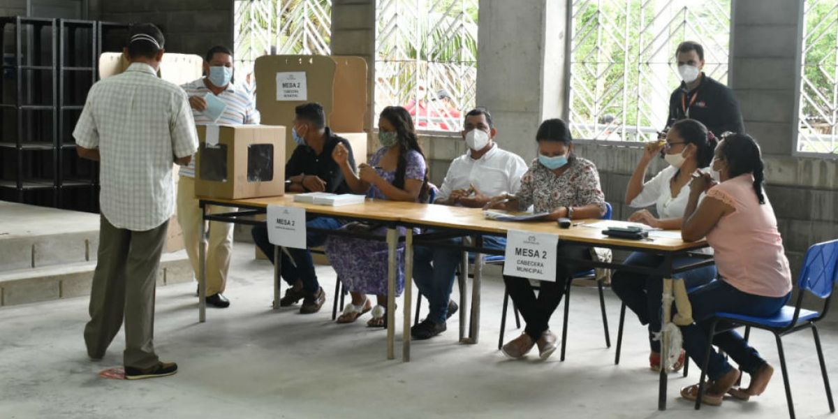 Elecciones en San Zenón.