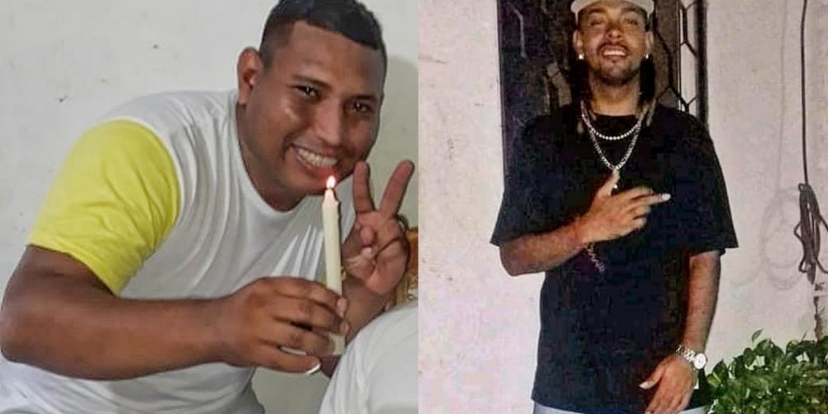 Zona Cero Fernando Ortega Ospino, de 33 años; y su cuñado Meisson David Avila Prenth, de 29 años.