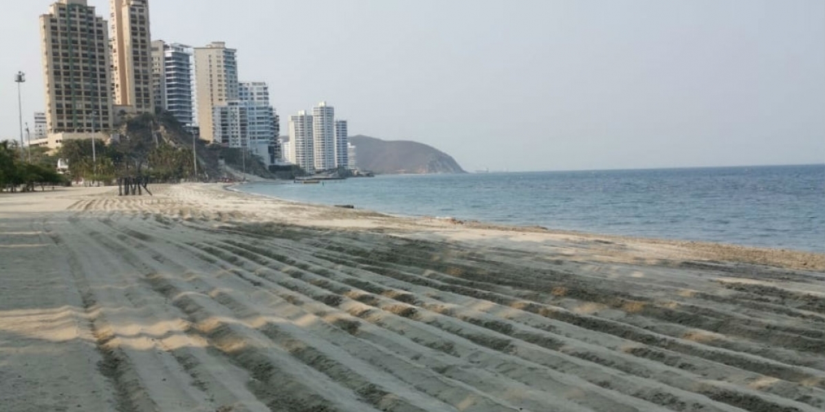 Playa en Santa Marta - referencia.