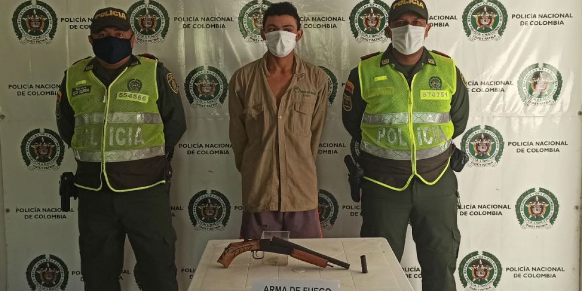 Policía del Magdalena Óscar Núñez Cera.