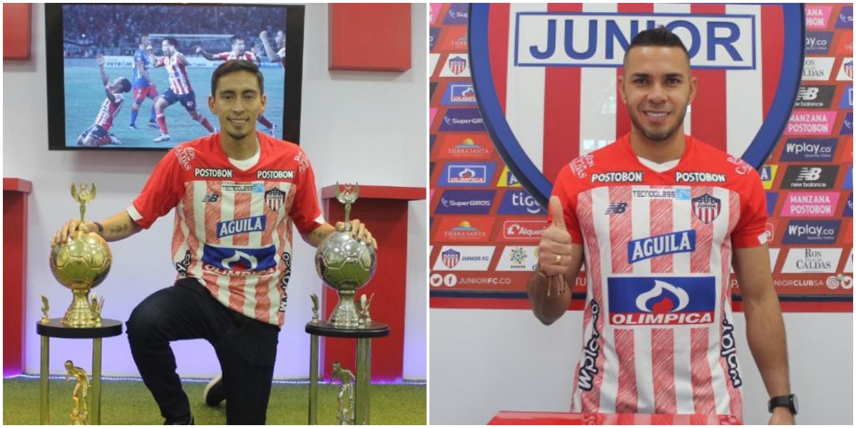 Fabian Sanbueza y Eder Chaux. cortesía