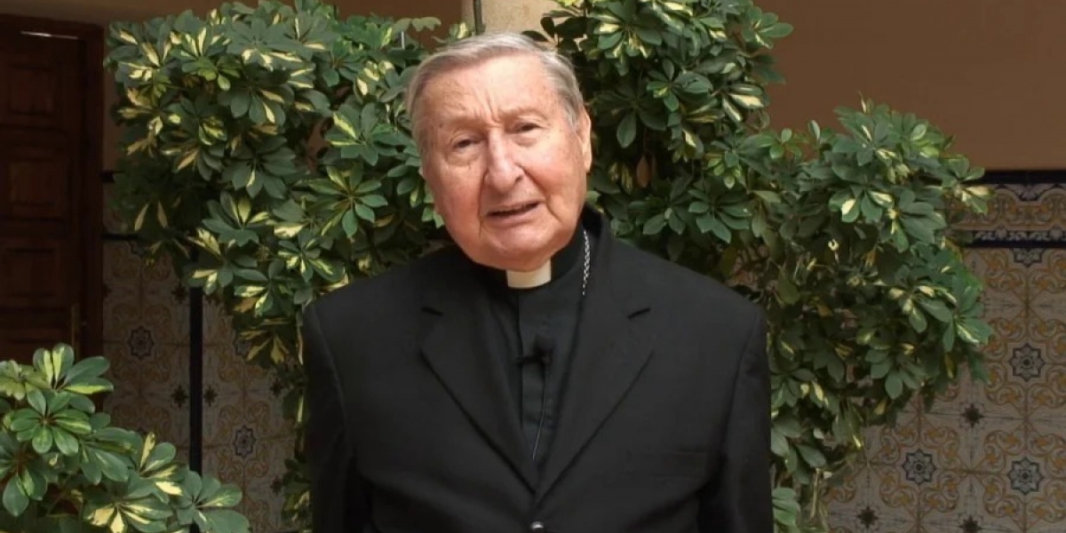 Hugo Puccini Banfi, obispo emérito. 