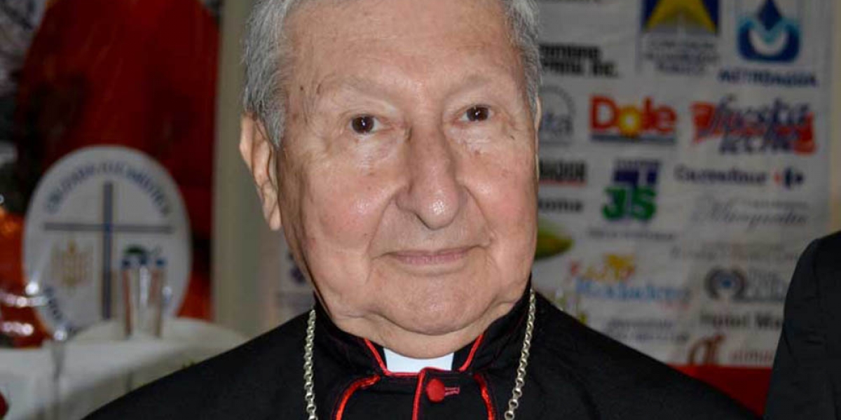 Ugo Puccini Banfi, obispo emérito.