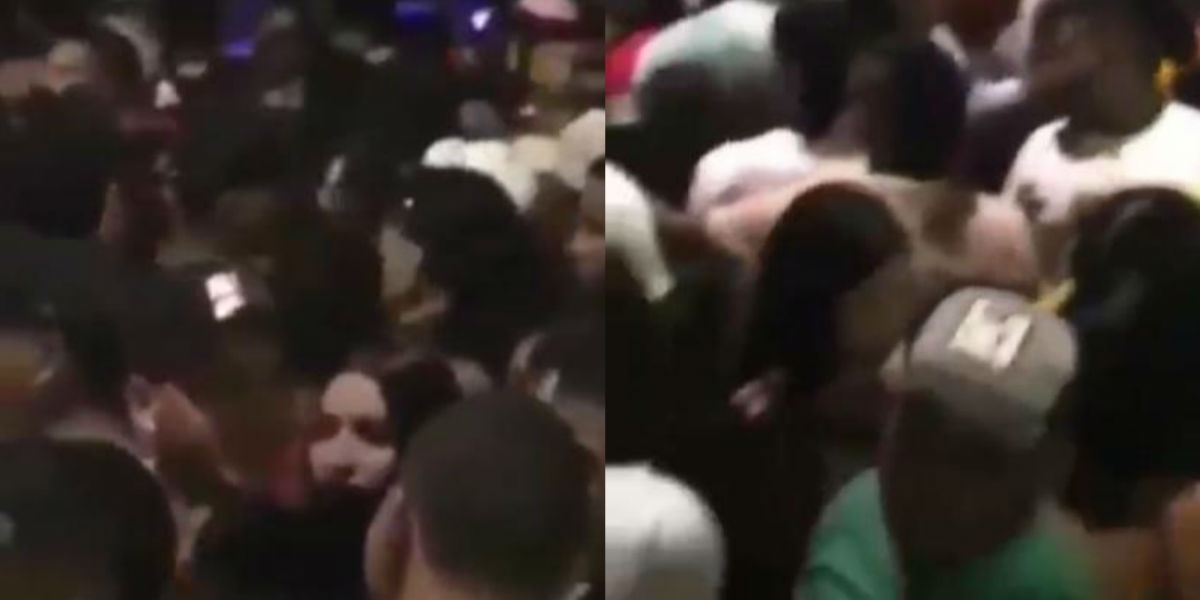 Captura de pantalla Lugar donde se desarrolló la fiesta.