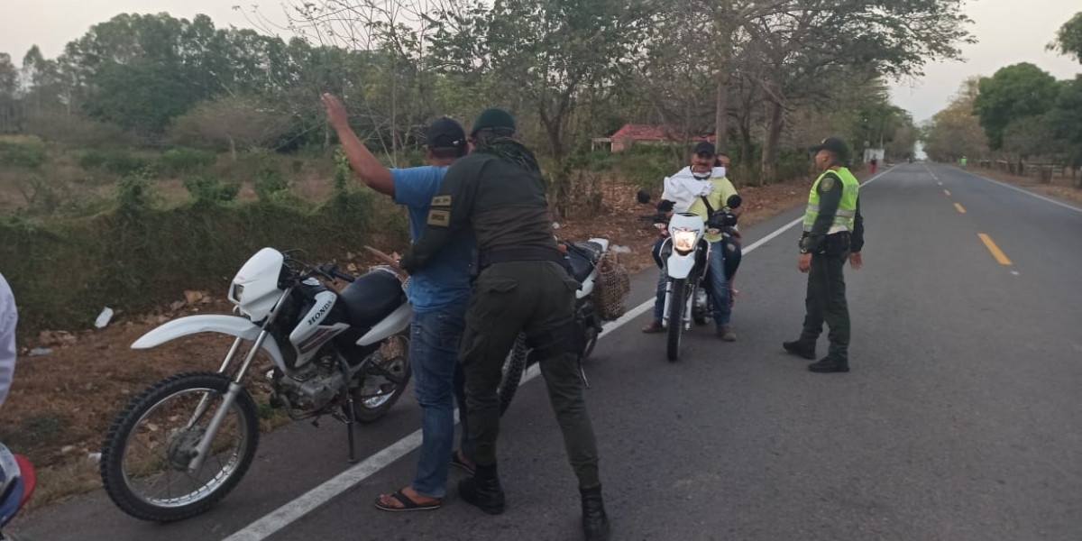 Operativos de la Policía en el Magdalena.