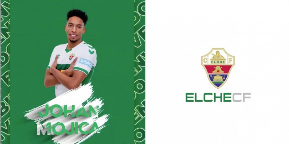 Johan Mojica llega al Elche tras su paso por el Atalanta.