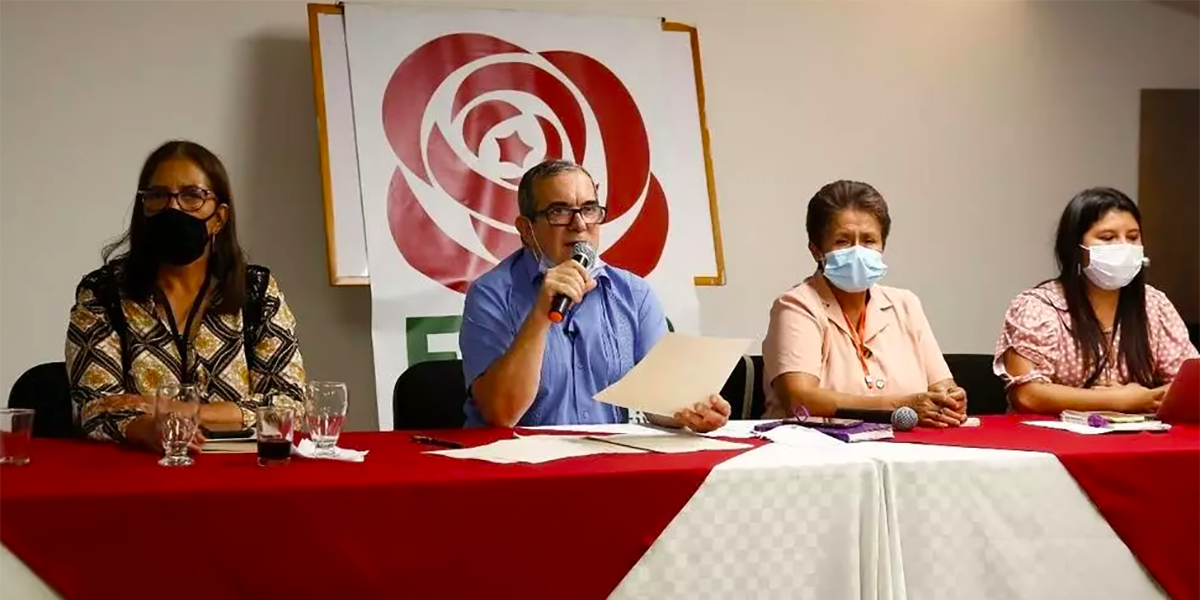 Rodrigo Londoño, presidente de Comunes, antigua Farc.