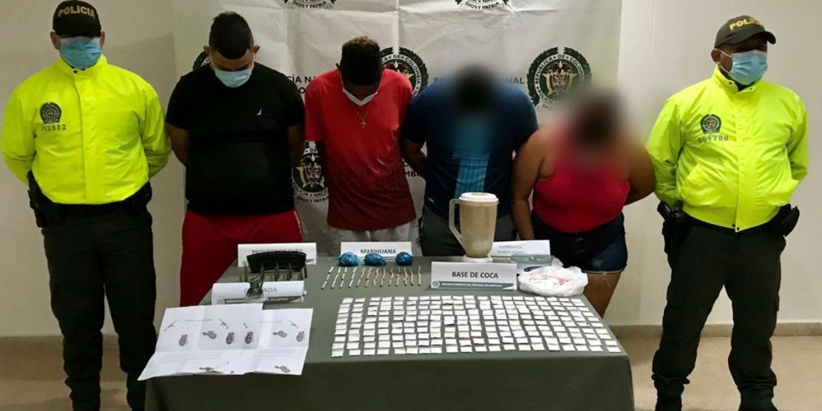Fiscalía Los procesados fueron capturados en flagrancia el pasado 14 de septiembre.