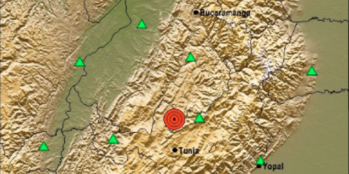 SGC Temblor en el centro del país.