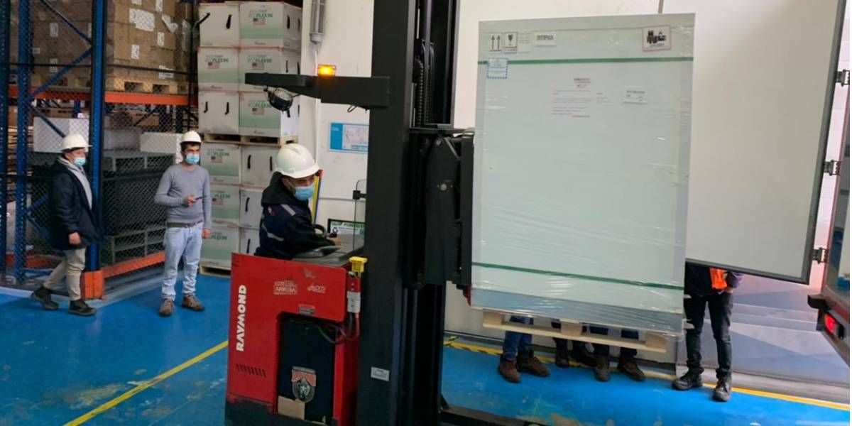Ministerio de Salud Vacunas que llegaron al país.