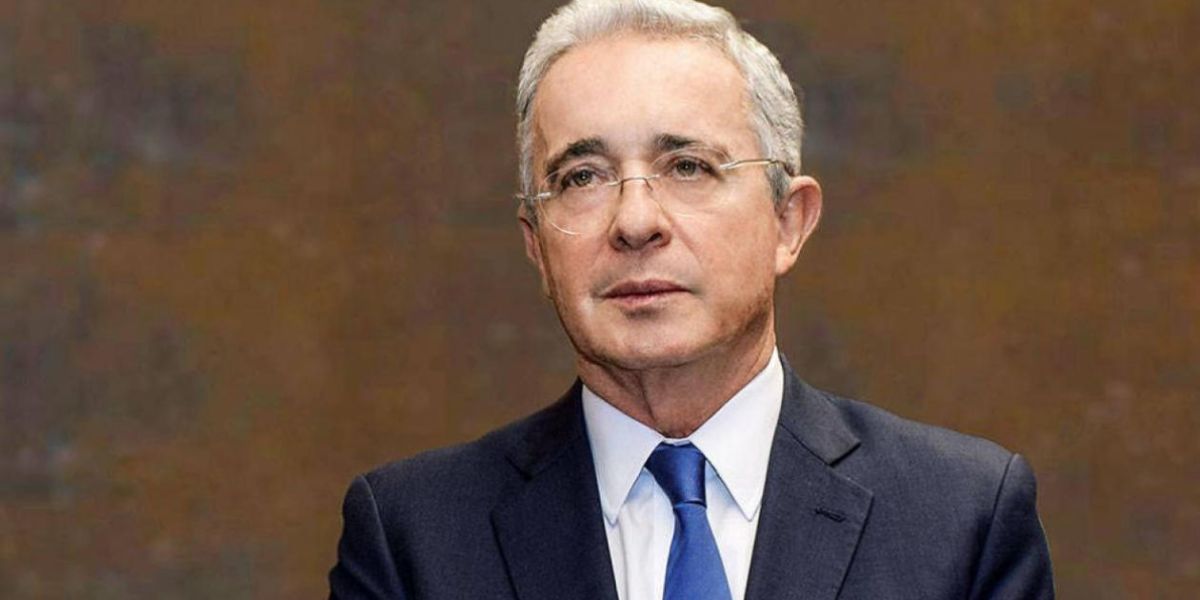 El expresidente Álvaro Uribe Vélez.