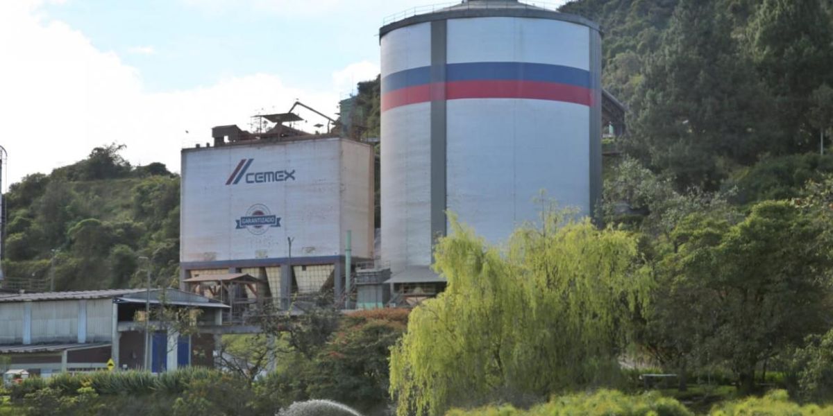 Planta de Cemex en Colombia.