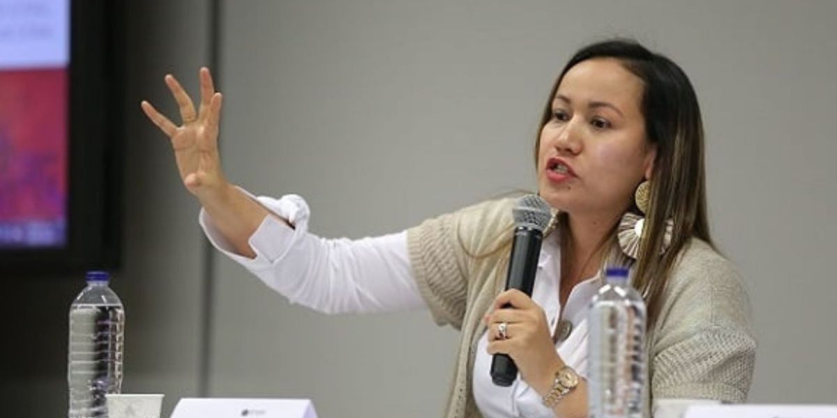 Carolina Corcho, vicepresidente de la Federación Médica Colombiana.