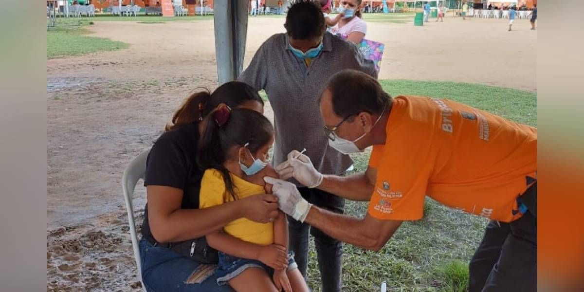 Vacunación en el Magdalena.