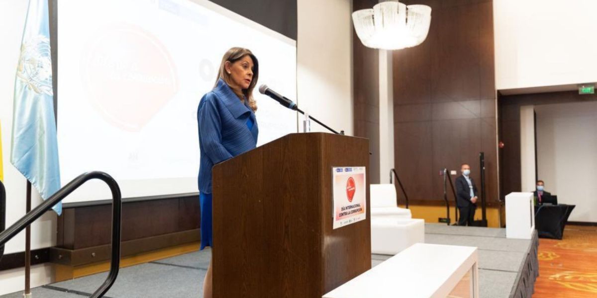 Vicepresidenta y canciller, Marta Lucía Ramírez.