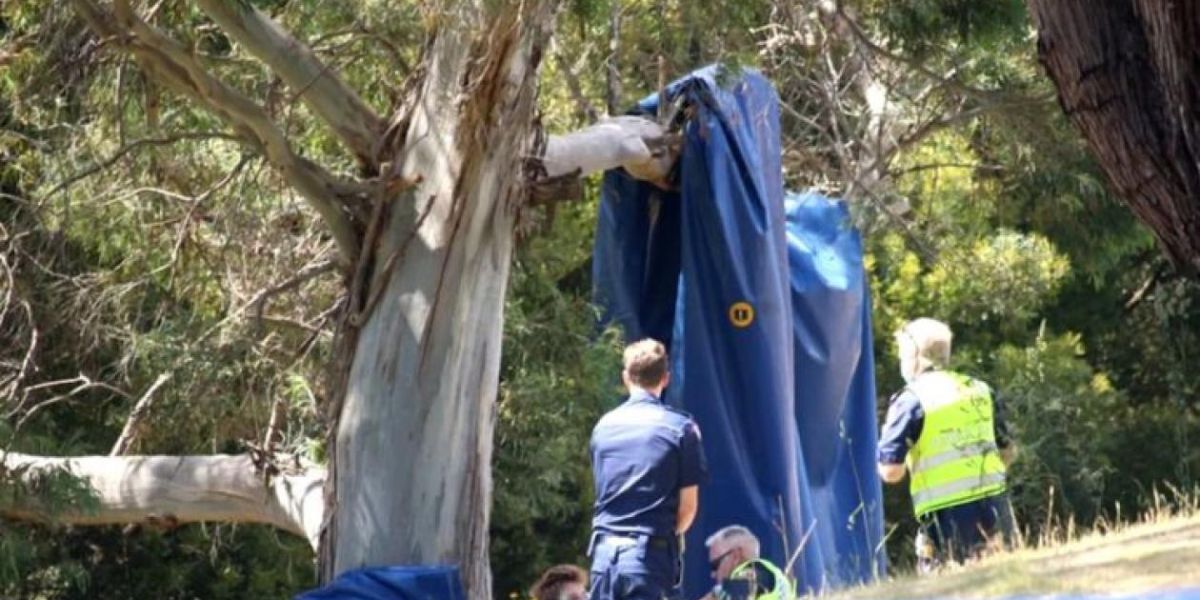 Lugar del trágico incidente.