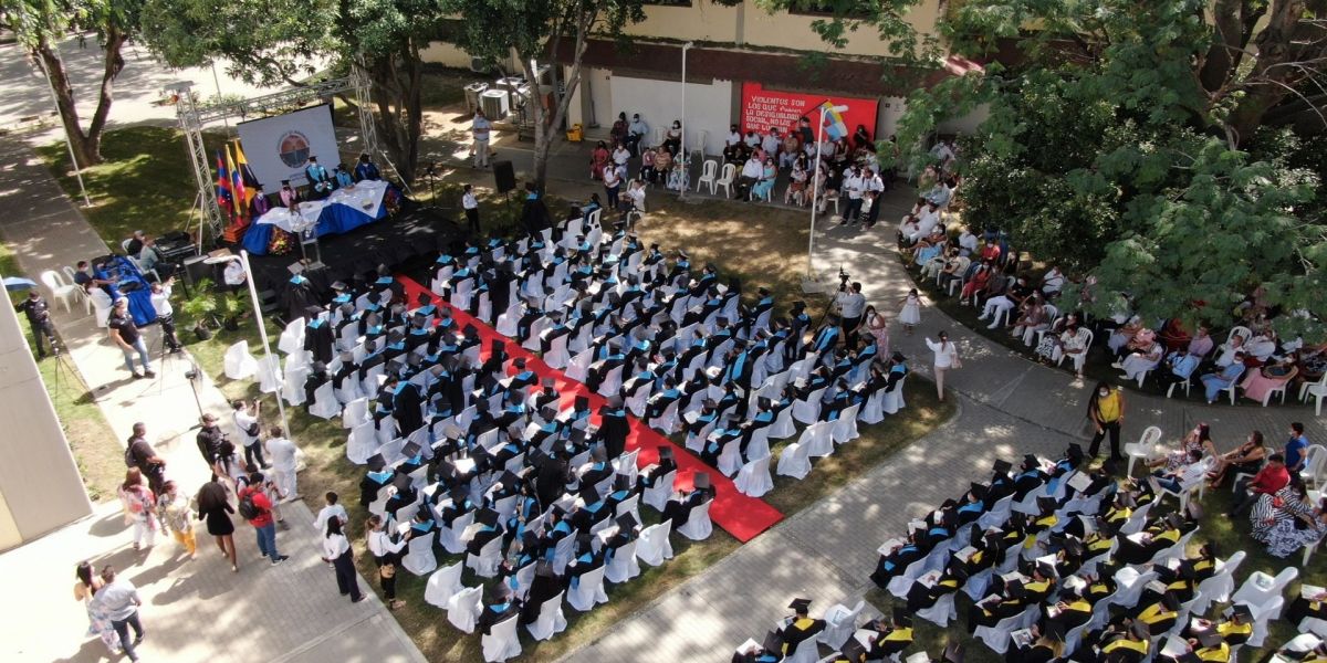 Ceremonia de graduación.