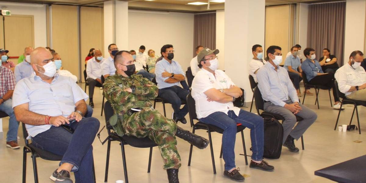 Cortesía PMU realizado por la presencia del Fusarium.