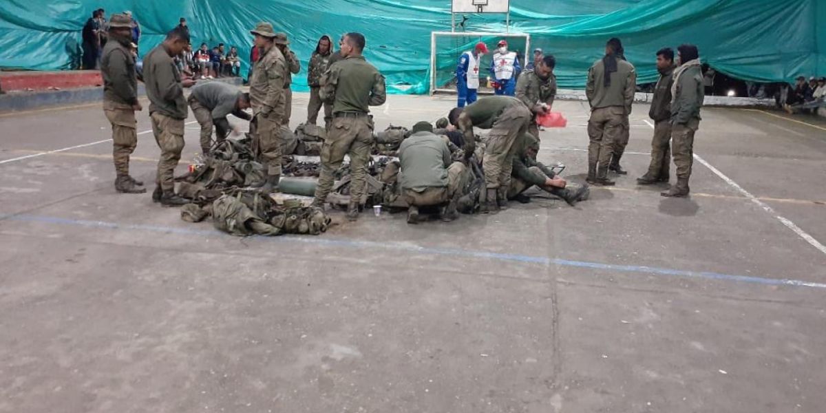 Defensoría Militares que estaban retenidos en Nariño.