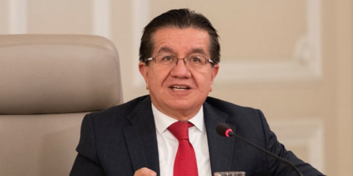 Ministro de Salud y Protección Social, Fernando Ruiz. 