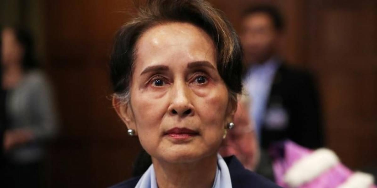 Aung San Suu Kyi.