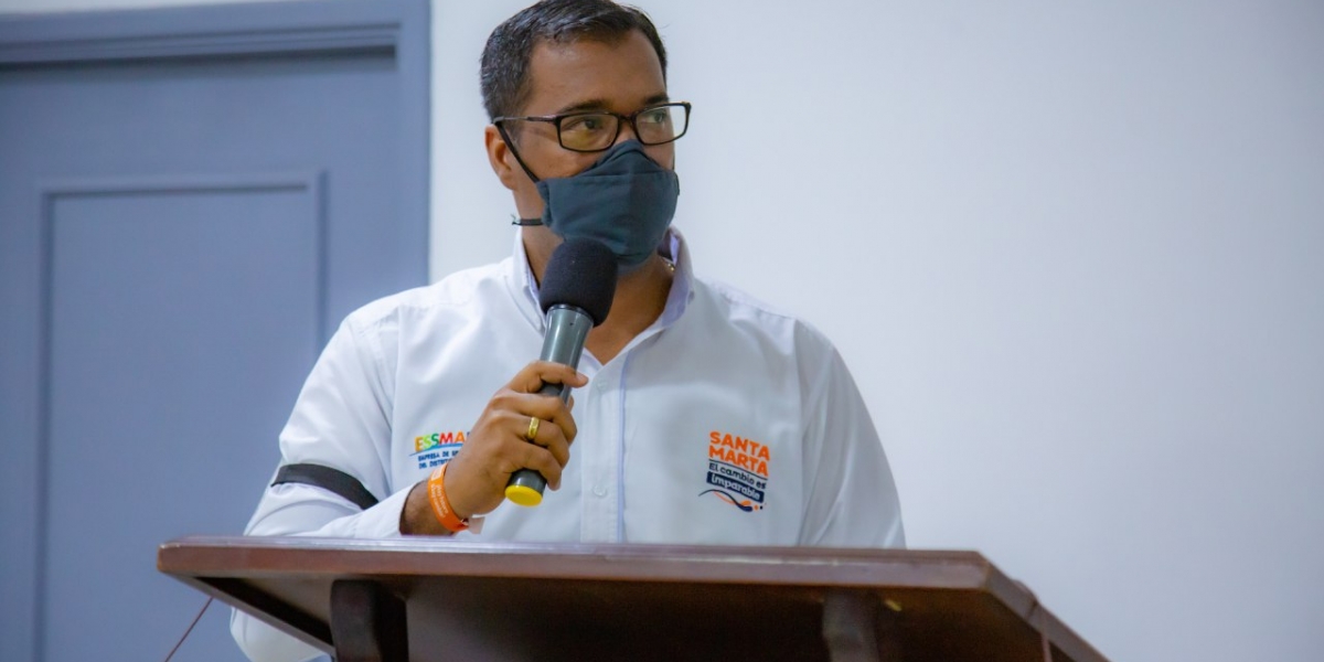 Alcaldía Carlos Páez, gerente encargado de la Empresa de Servicios Públicos de Santa Marta -Essmar E.S.P.-