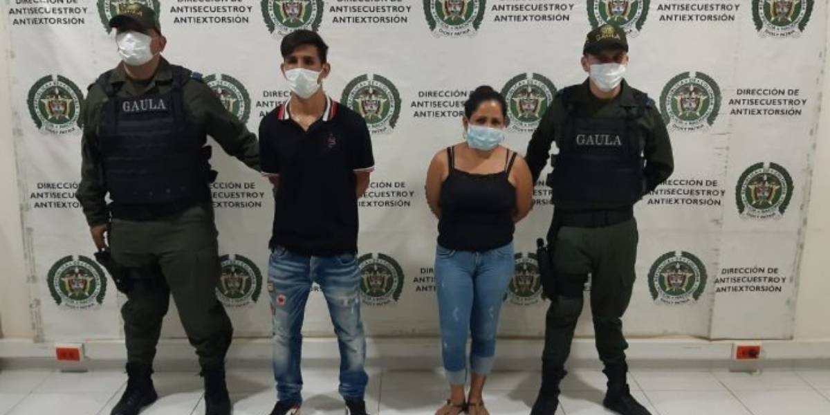 Fiscalía Heidy Tatiana Hincapié Caicedo y su hijo Darwin Jasir Torres Hincapié.