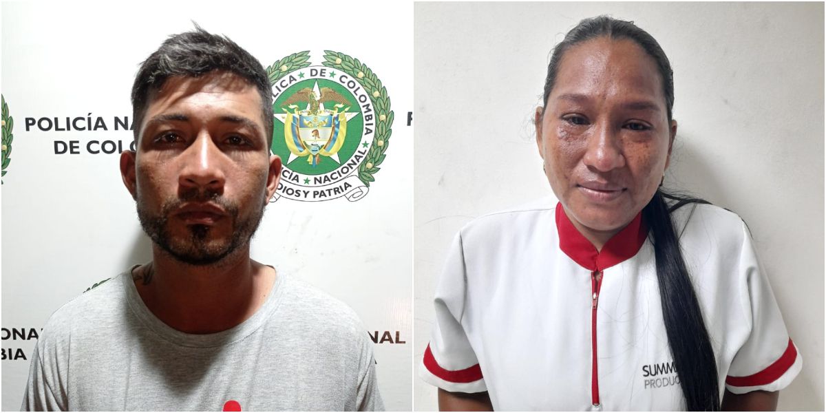 Policía Metropolitana de Santa Marta Capturados por extorsión.