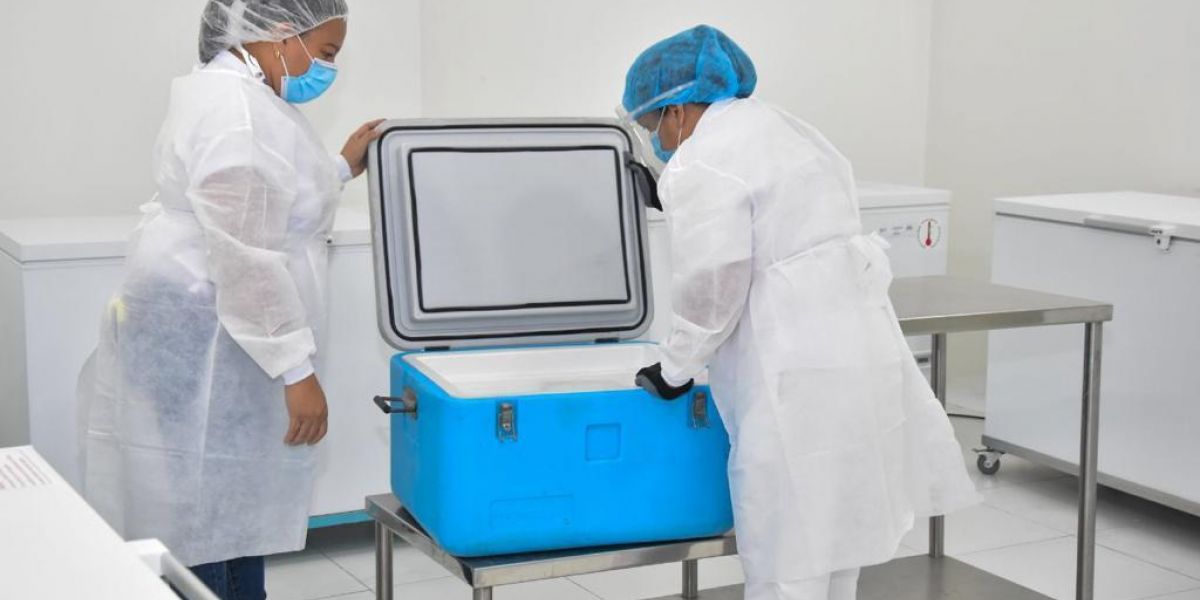Archivo Este nuevo lote de vacunas corresponden a la farmacéutica Pfizer.