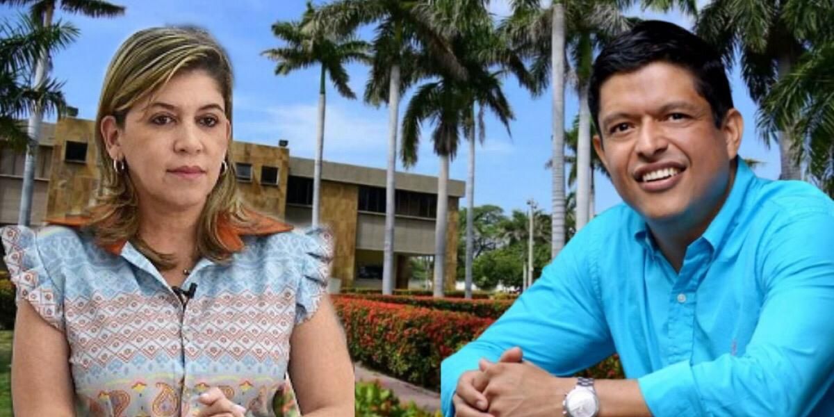 Virna Johnson y Pablo Vera. cortesía