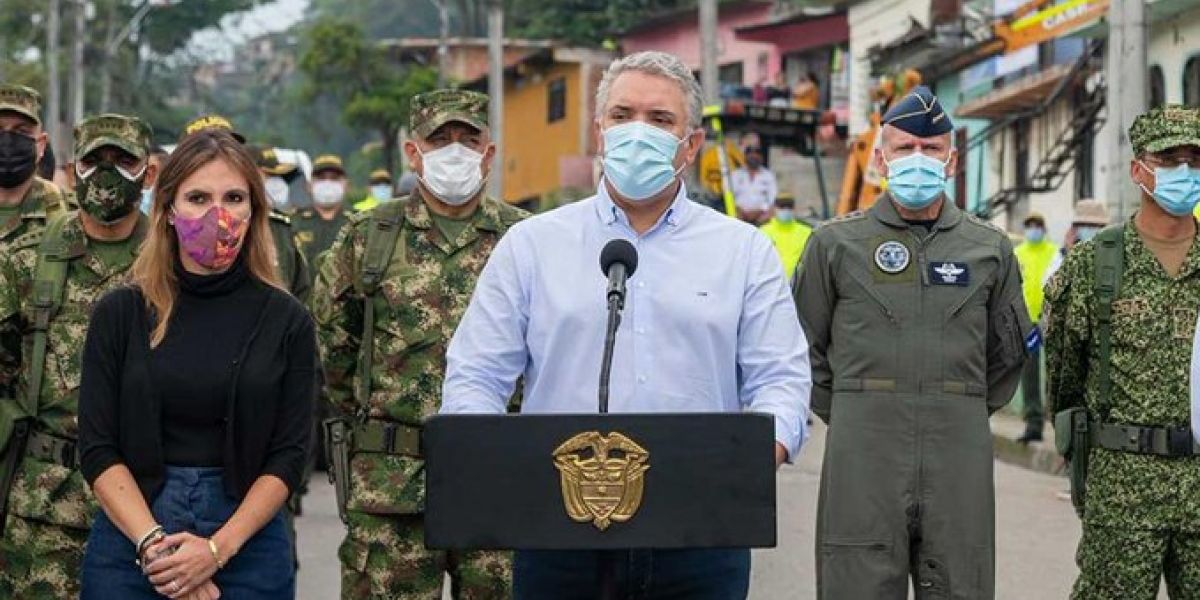 Presidencia Según el Presidente Duque, este año no solo será el de mayor destrucción de ollas de microtráfico.