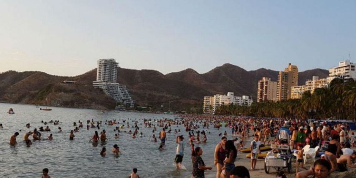 El cuerpo fue hallado en un área cercana a las playas de El Rodadero.