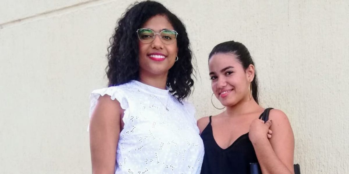 Keila Rebolledo Castillo y Andreina Daza Gámez