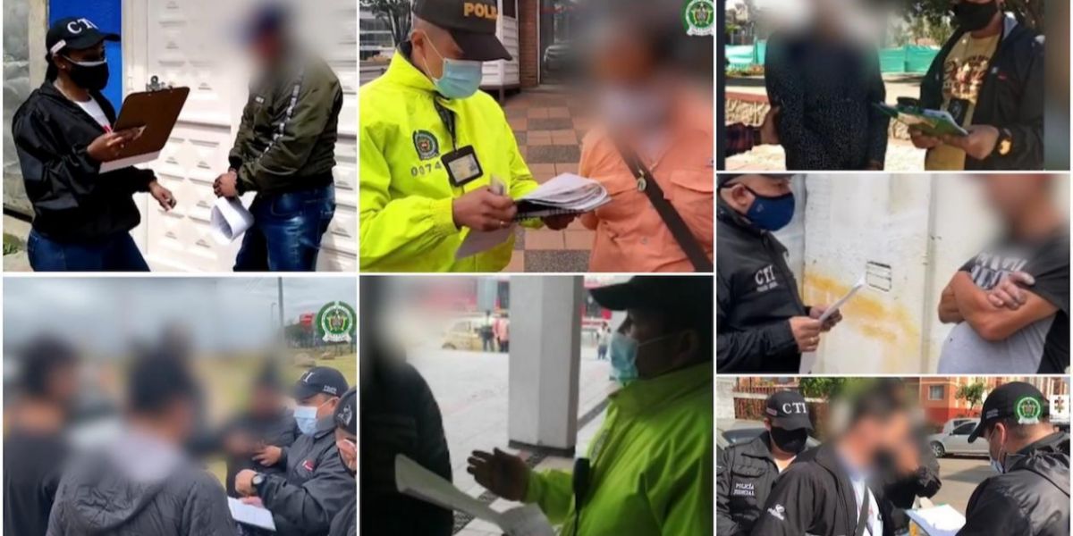 Capturados por agresiones sexuales contra niños. cortesía