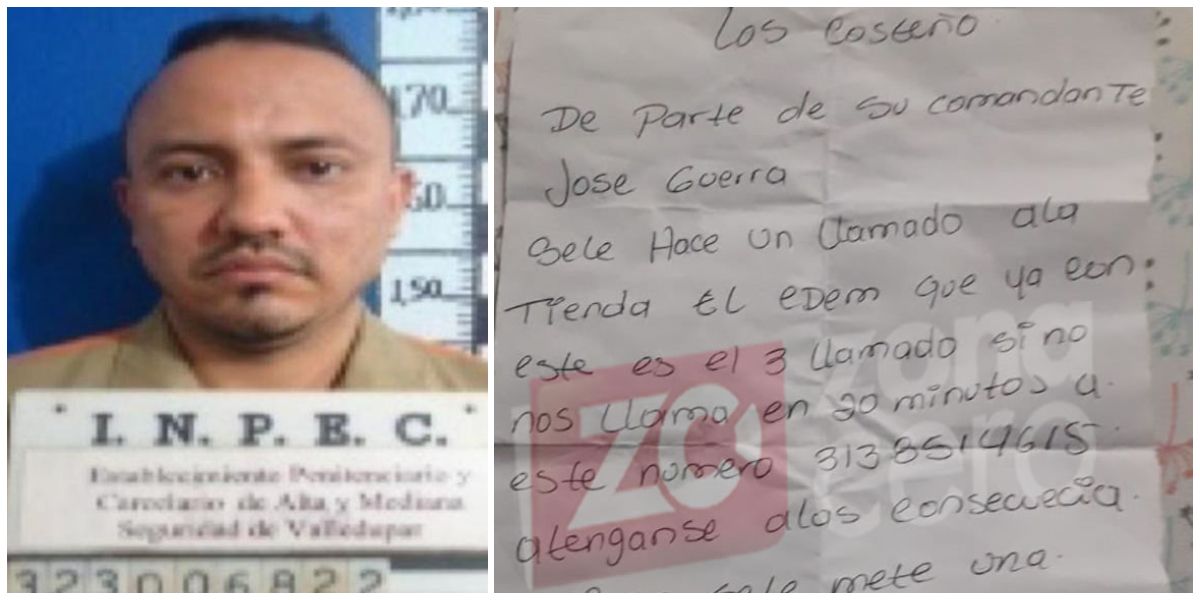 Alias Otón extorsiona desde las cárceles.