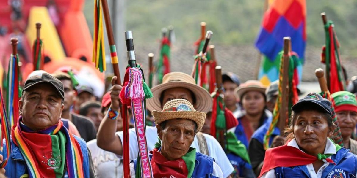 Indígenas del Cauca.