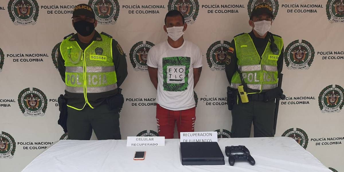 Policía Eduar Alexander Natera Villegas.