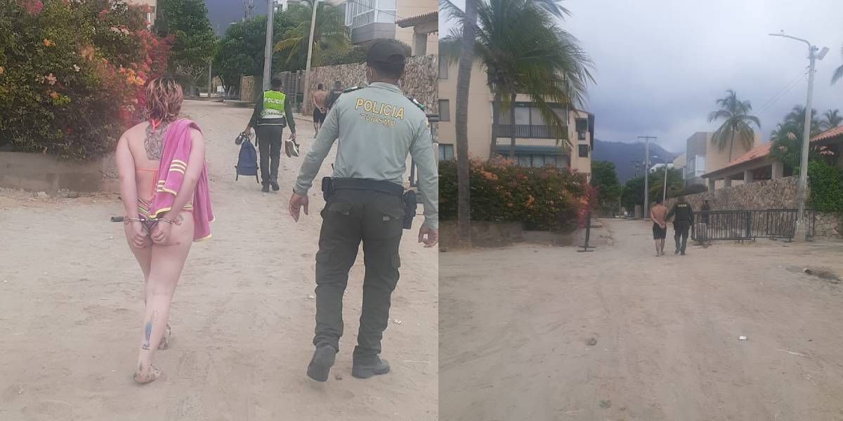 Seguimiento Pareja detenida en Bello Horizonte.