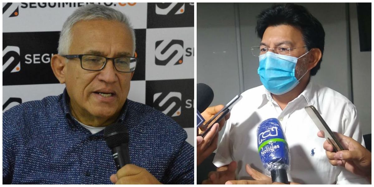 Seguimiento.co Adolfo Bula (izquierda) será el nuevo secretario del Interior, en reemplazo de José H Torres (derecha).