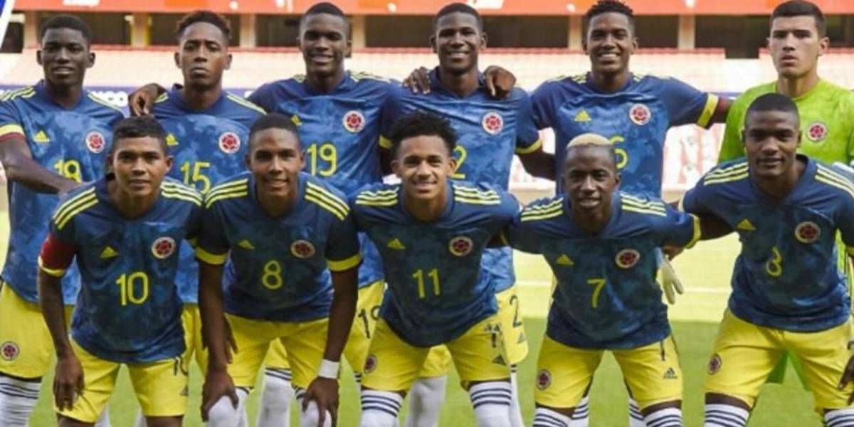 Selección Colombia sub 20.