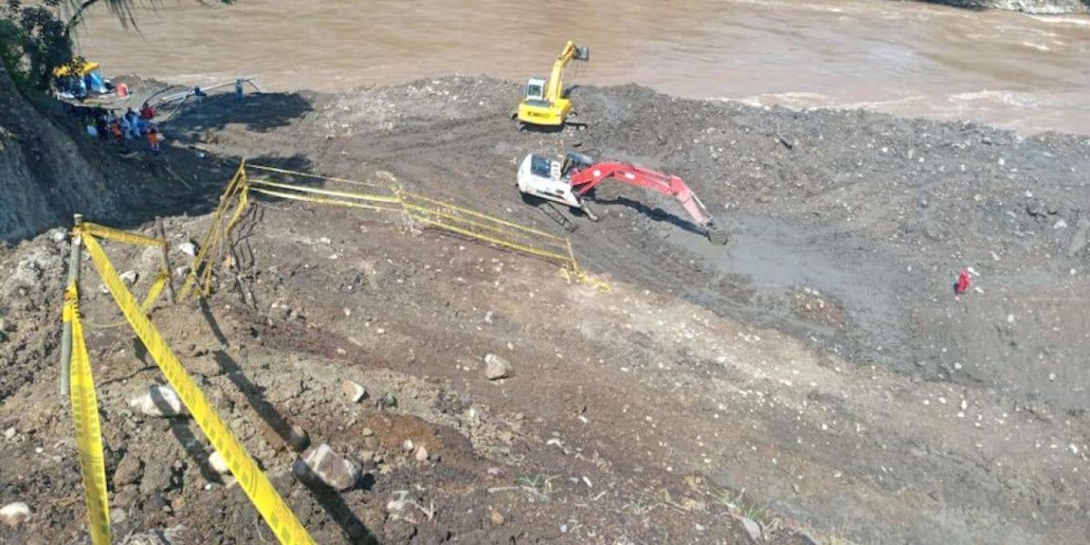 Lugar donde ocurrió la tragedia.