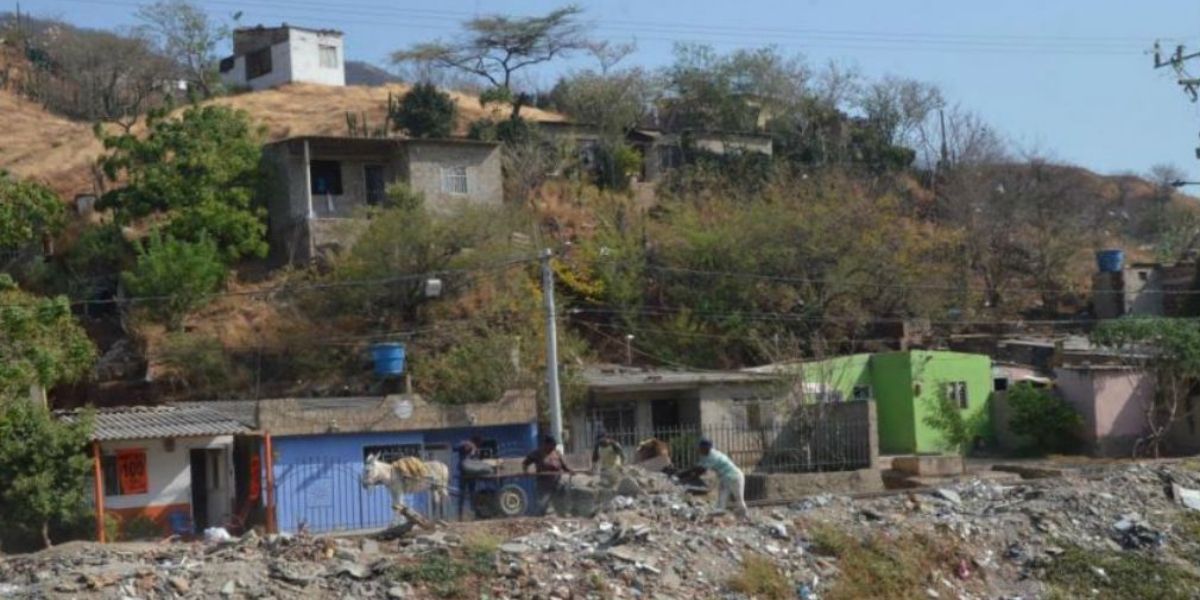 Pobreza y hambre en Santa Marta.