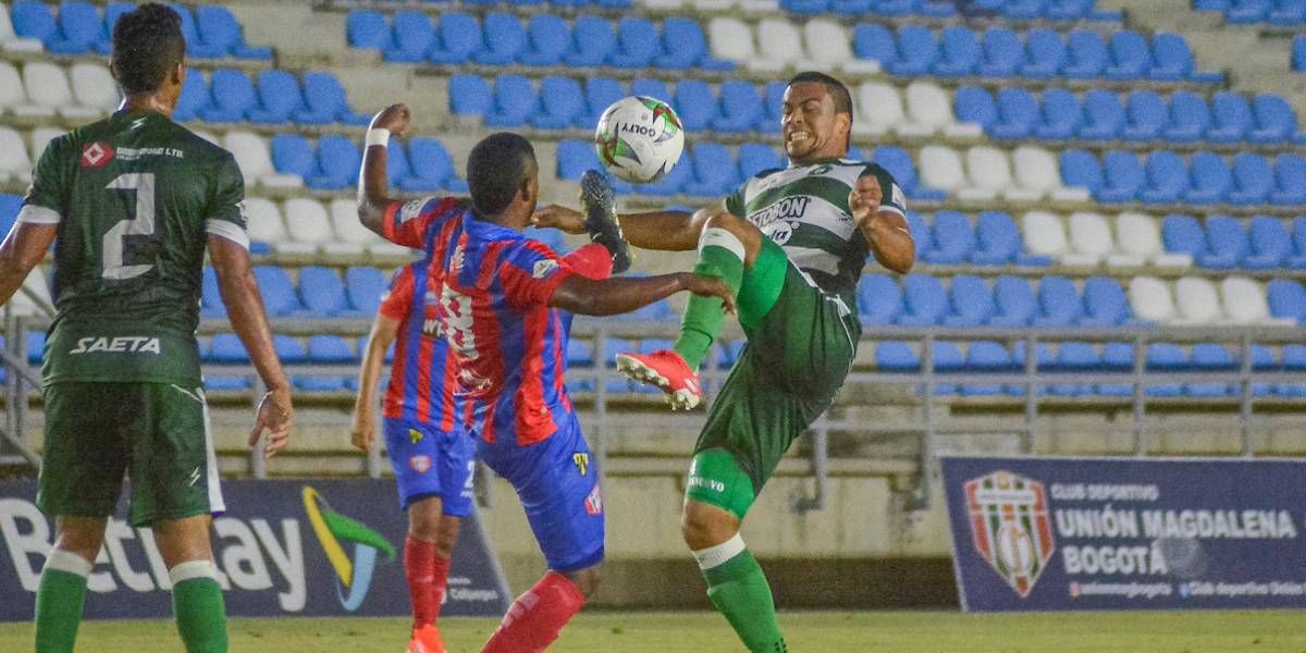 Dimayor Acciones del partido entre Unión y Valledupar F.C.