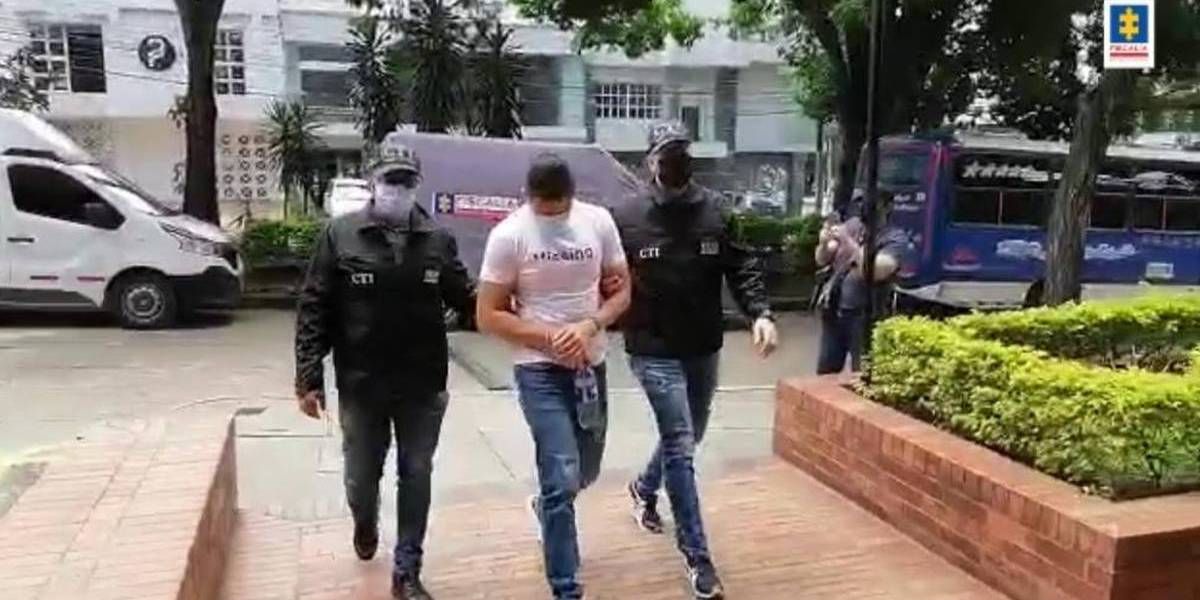Fiscalía Luis Ángel Piedrahita Hernández capturado