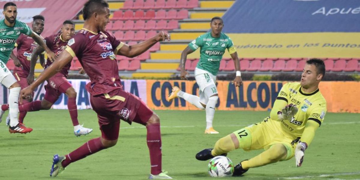 Tolima lidera la serie. 