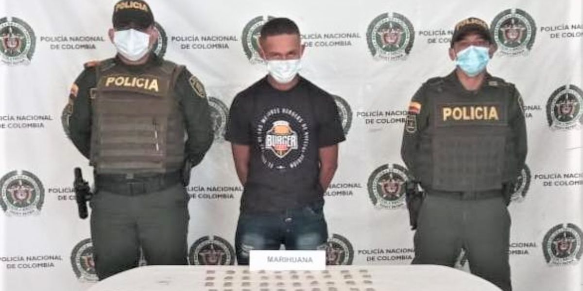 Policía del Magdalena Marlon Villareal Vanegas.