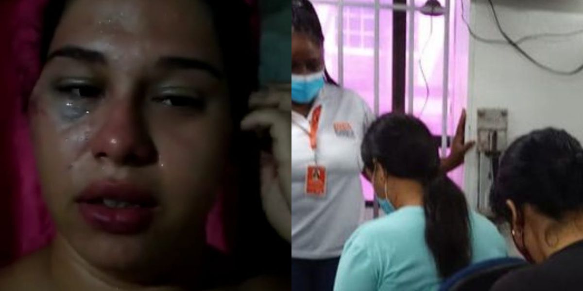 Cortesía. Génesis denunció el supuesto abuso policial.