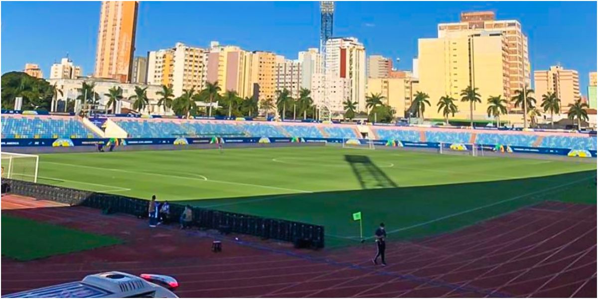 FCF Estadio Olímpico Pedro Ludovico Teixeira de Goiania.