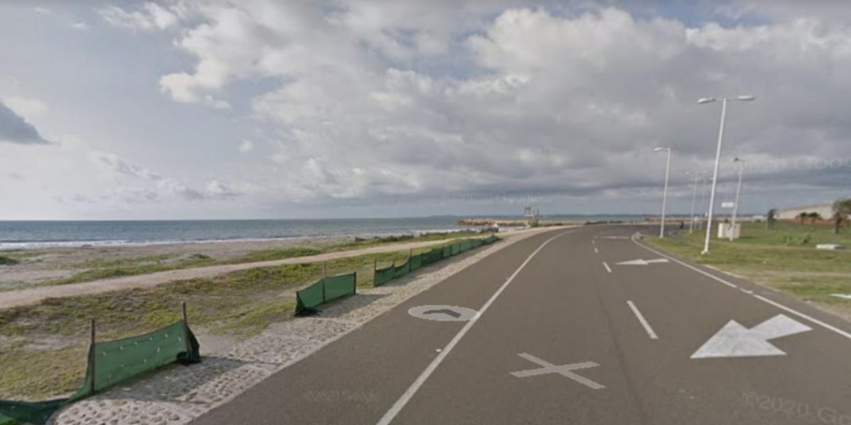 Google Maps Playas de Crespo, en Cartagena.
