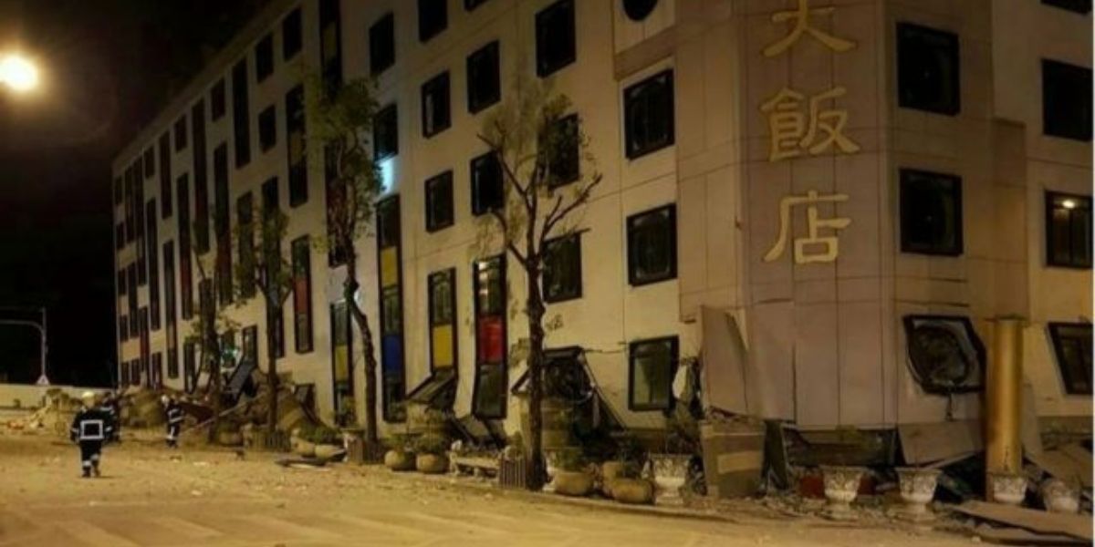 Agencia EFE Taiwán registra numerosos terremotos.
